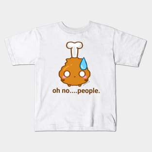 Oh no... people Kids T-Shirt